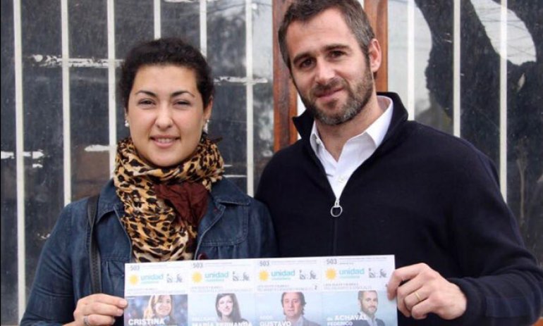 Achával comenzó a repartir su lista: “Esta es la boleta de Cristina que le gana a la vieja política de Pilar"