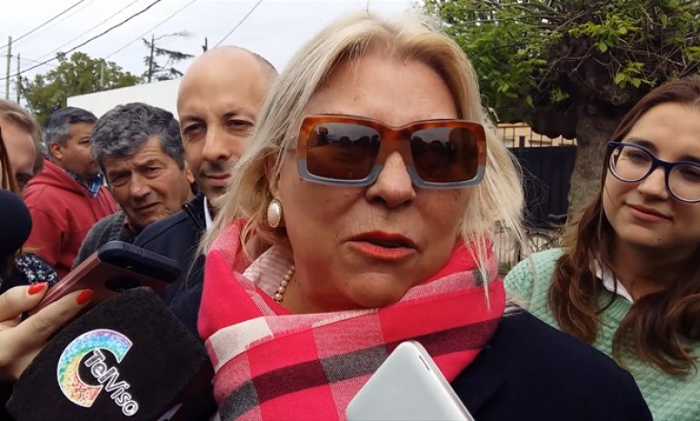 Video - Carrió denunció que sectores de la oposición “quieren voltear a Ducoté”