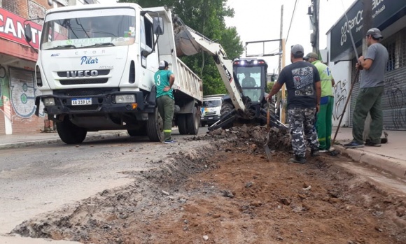 El Municipio comenzó el plan de bacheo de calles