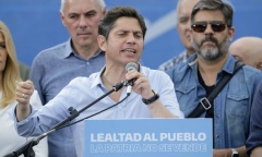 Kicillof: “La única pelea que me interesa es contra las políticas de Milei