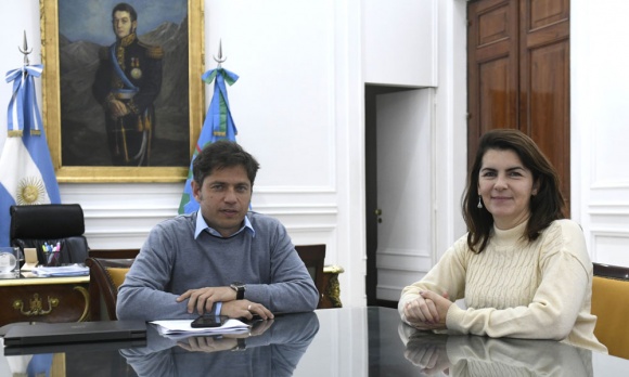 El gobernador Kicillof analizó el avance de obras para la región