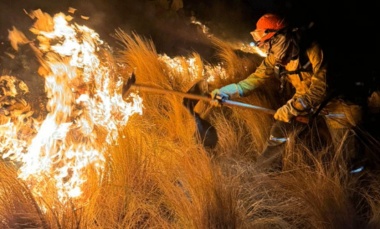 La Cámara PyME de Pilar colabora con los brigadistas que combaten los incendios en Córdoba