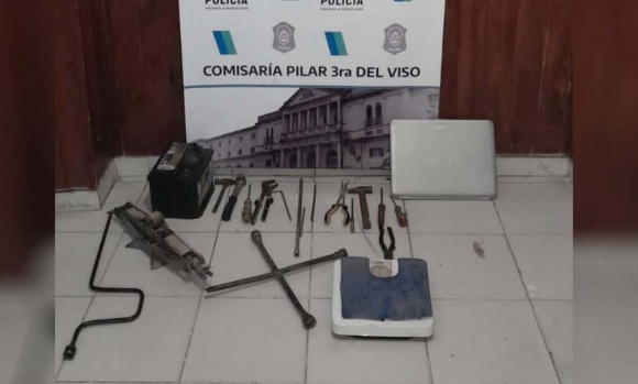 Aprehenden a un hombre acusado de robar herramientas de un taller