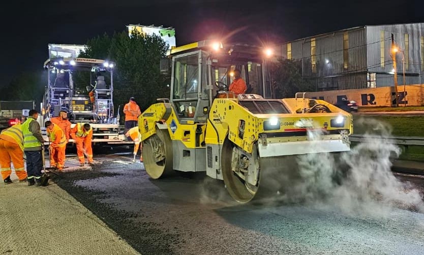 Autopistas del Sol hará tareas de repavimentación en tramos del Acceso Norte