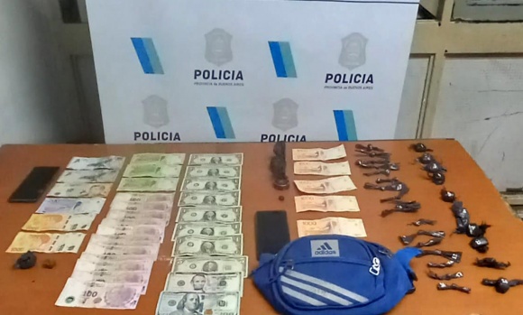 Detienen a seis dealers dedicados a la venta de cocaína y marihuana