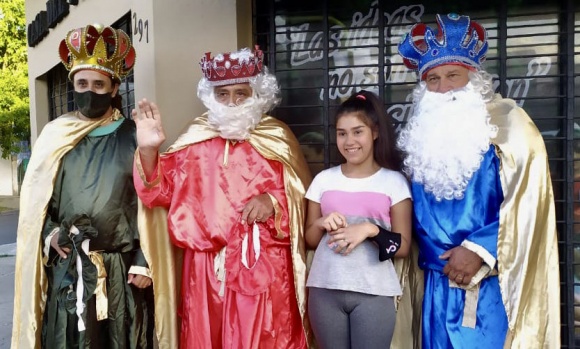 Comunidad Pilarense y los Reyes Magos, en Derqui