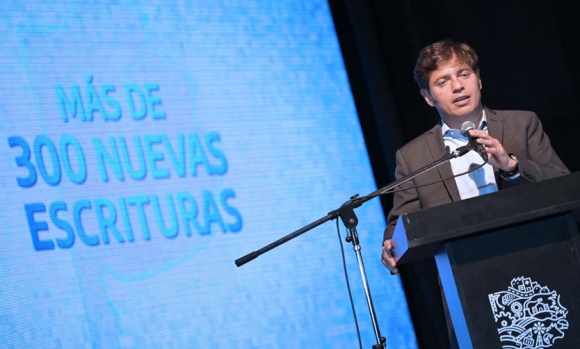 Kicillof sobre la provincia: “Queda mucho por hacer y tengo voluntad de hacerlo”