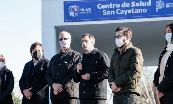 Gollan y Achával inauguraron dos centros de salud en la localidad de Lagomarsino