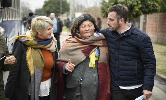 Achával cerró la campaña hacia las PASO con una caminata en Derqui