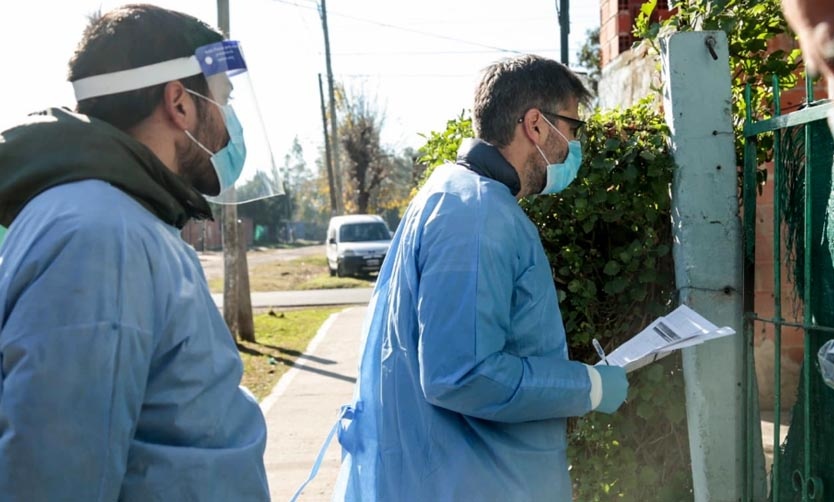 Coronavirus: reportan 110 nuevos casos y una muerte en Pilar