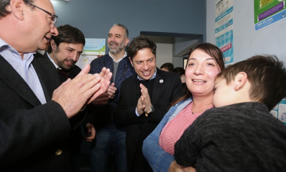 Kicillof: "Tenemos una de las tasas de vacunación más altas del mundo"