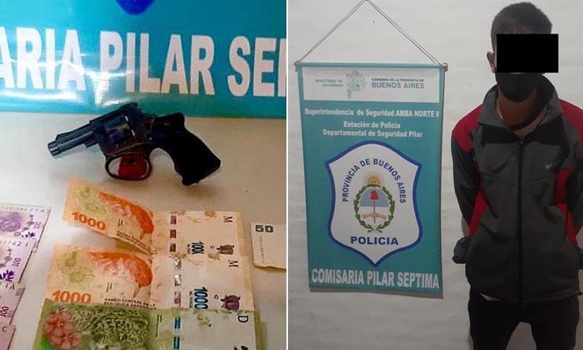 Tres delincuentes armados asaltaron a dos mujeres: fueron detenidos