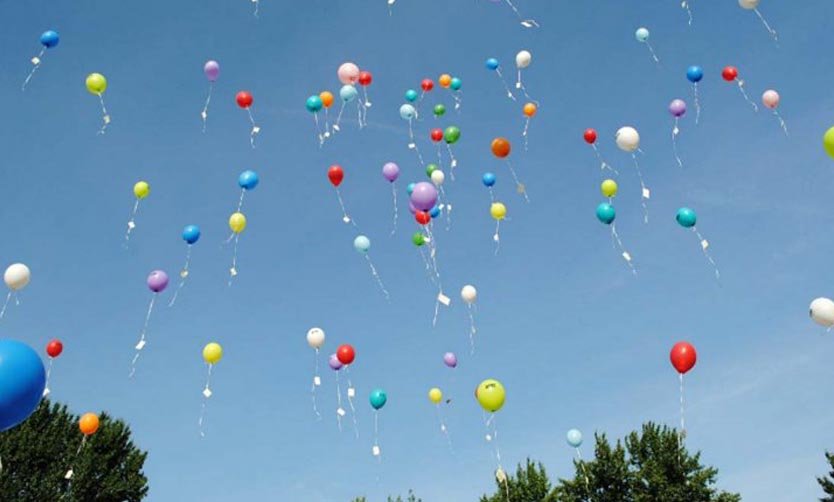 Un diputado de Cambiemos quiere que se prohíban las sueltas de globos con helio en la Provincia