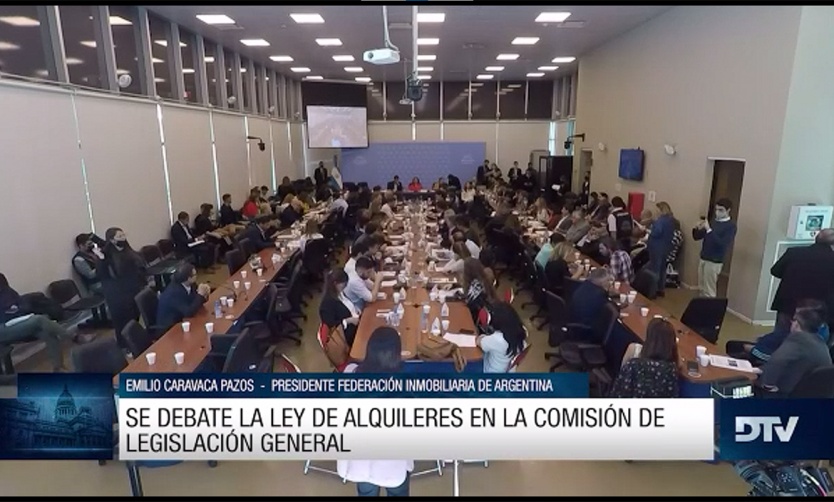 Diputados continúa el debate sobre la Ley de Alquileres