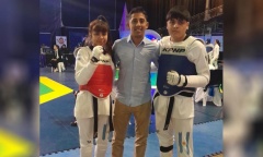 Taekwondo: alumnos de la Escuela Municipal brillaron en el primer Nacional del año