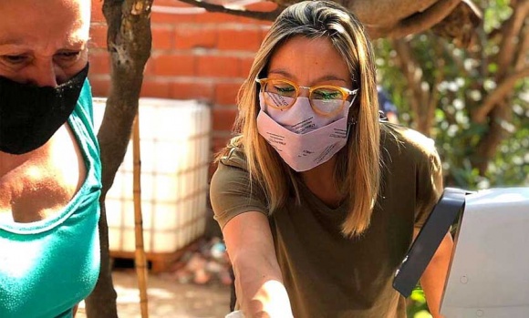 Adriana Cáceres pidió que se lleven operativos sanitarios a los barrios