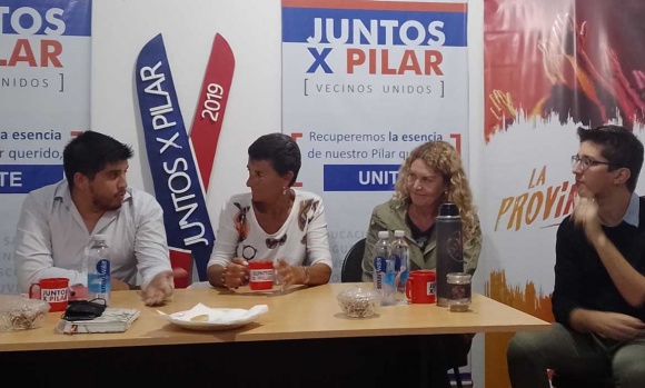 Para Juntos por Pilar "el trabajo en equipo es el camino"