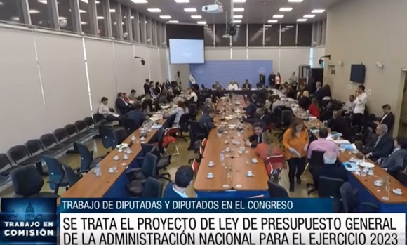 Diputados emitió dictamen de mayoría sobre el proyecto de Presupuesto 2023