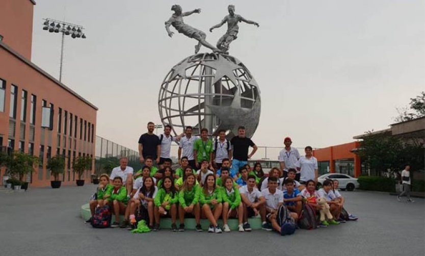 Inolvidable experiencia: Deportistas pilarenses formaron parte de un viaje de intercambio a China