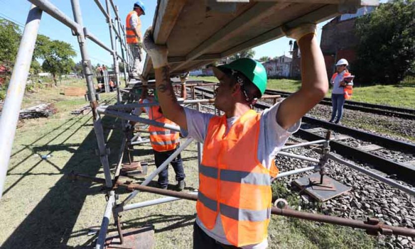 Comenzaron las obras de renovación de estaciones del Tren Belgrano Norte