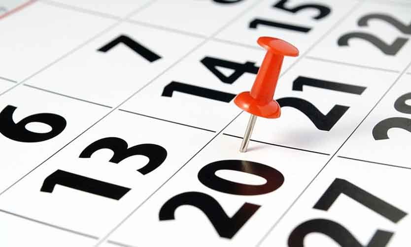 Se conoció el calendario de días feriados que regirá en 2019