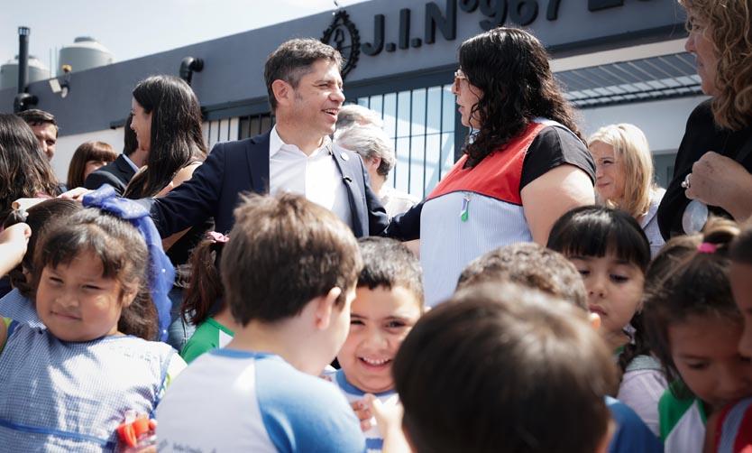 Kicillof: “Vamos a seguir trabajando para que todos tengan las mismas oportunidades”