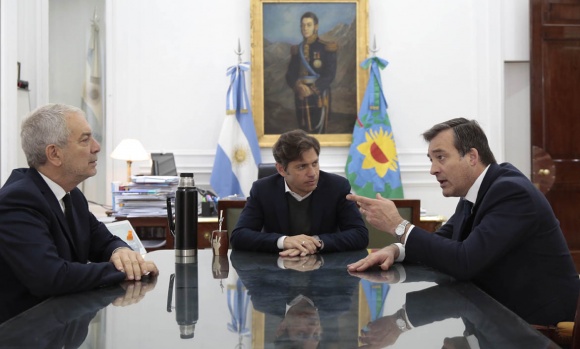 Kicillof se reunió con los ministros de Justicia de Nación y Provincia; Soria y Alak