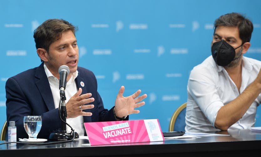 Kicillof defendió las restricciones: “Queremos evitar muertos en los pasillos de los hospitales”