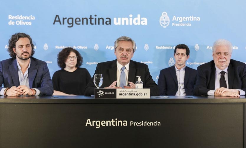 Alberto Fernández anunció la extensión de la cuarentena hasta el 10 de mayo