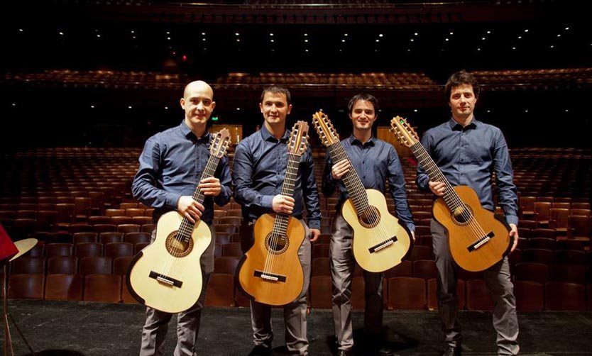 El prestigioso cuarteto de guitarras "In Crescendo" vuelve a Pilar