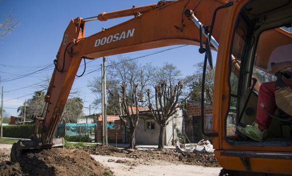 La Comuna inició obras de asfalto en la localidad de Manuel Alberti