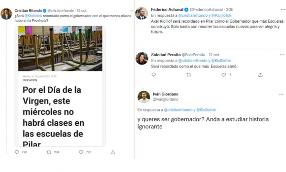 Educación: el intendente Achával cruzó al diputado Ritondo