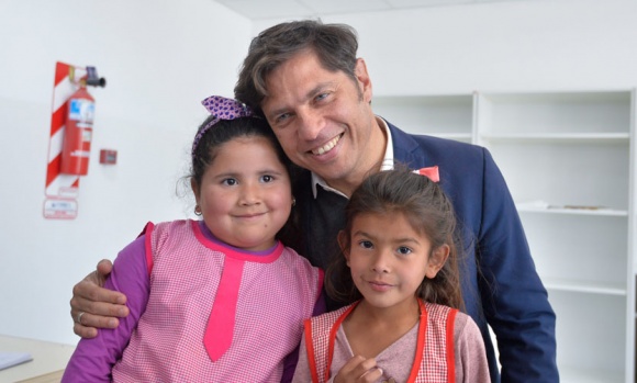 Kicillof inauguró la escuela 113 de su gestión: “El Estado trabaja para la igualdad”