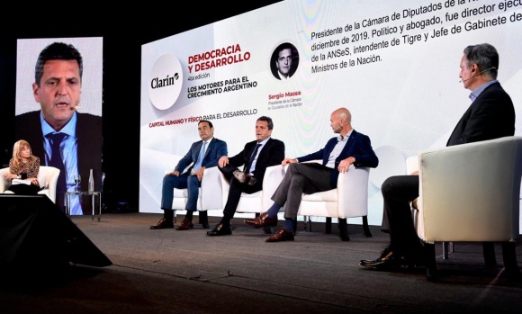 Massa llamó a venderle al mundo "trabajo, recursos y talento argentino con valor agregado”