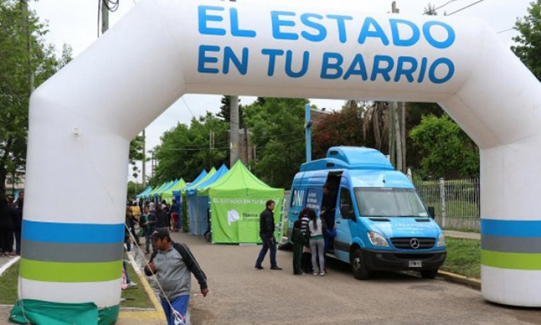 Con el programa nacional "El Estado en tu barrio” asesorarán a vecinos de Villa Rosa