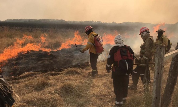 Lanzan campañas de donaciones para ayudar a los afectados por los incendios en Corrientes