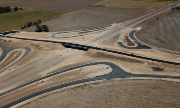 Vialidad Nacional a punto de terminan el último tramo de la Autopista Pilar - Pergamino