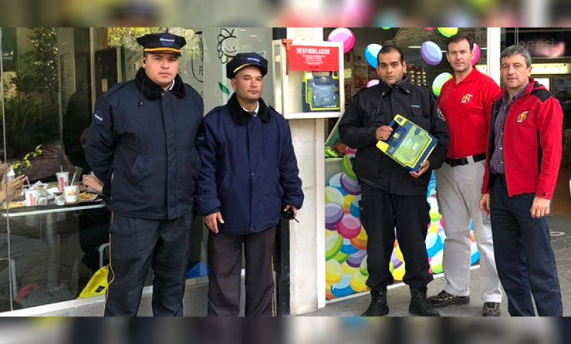 Guardia de Seguridad le salvó la vida a una mujer en un shopping de Pilar