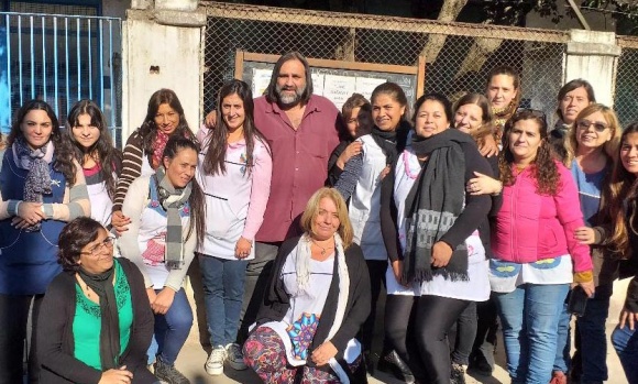 Roberto Baradel pidió que se termine el edificio de la Secundaria 11 de Astolfi