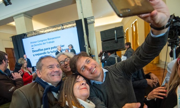 Kicillof: "El objetivo es hacer cumplir y respetar los derechos de los trabajadores"