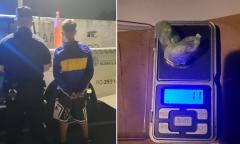 Dos detenidos en Pilar acusados de vender drogas