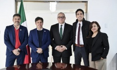 Kicillof firmó en México un convenio para promover la cooperación en el desarrollo del litio