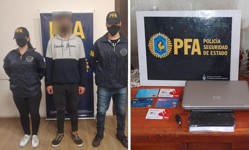 La Policía Federal desarticuló una banda de estafadores virtuales