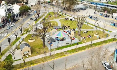 El Municipio inauguró el Paseo de la Estación