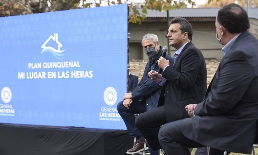 Sergio Massa: "Cuando hay un Estado que protege, podemos crecer"