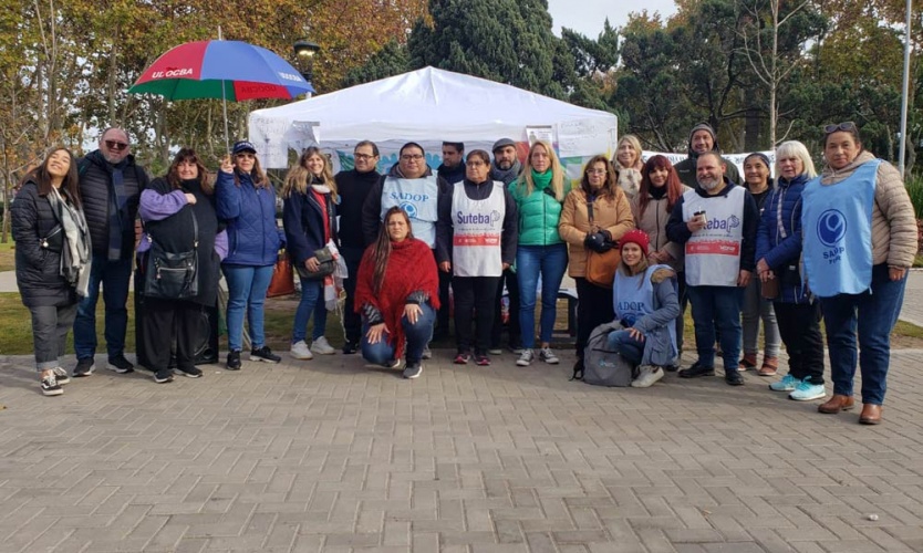 En Pilar, fue alto el acatamiento al paro docente en repudio a la represión en Jujuy