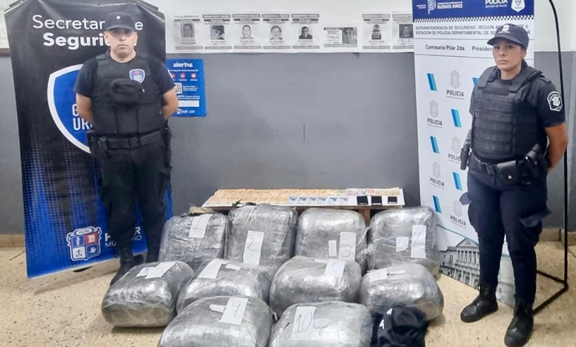 La Guardia Urbana secuestró más de 90 kilos de marihuana