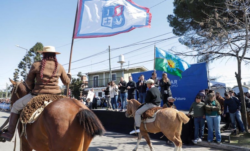 La localidad de Villa Rosa celebró sus Fiestas Patronales