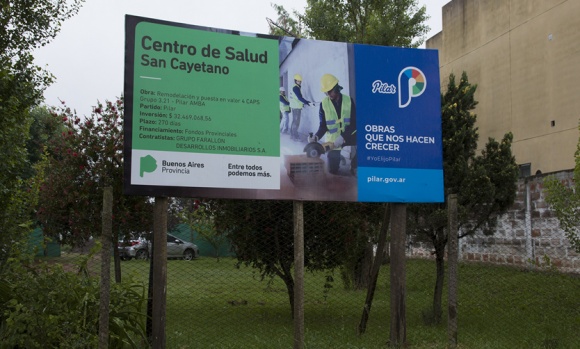 Amplían un centro de salud en Lagomarsino