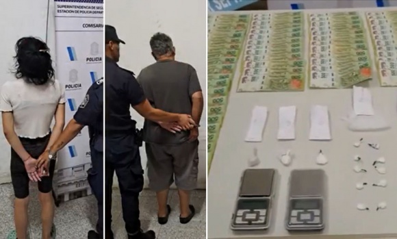 Detienen a narcodeliverys y secuestran varias dosis de cocaína